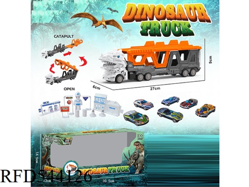 TYRANNOSAURUS REX CITY FOLDING EJECTION TRAILER