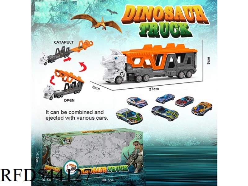 TRICERATOPS CITY FOLDING EJECTION TRAILER