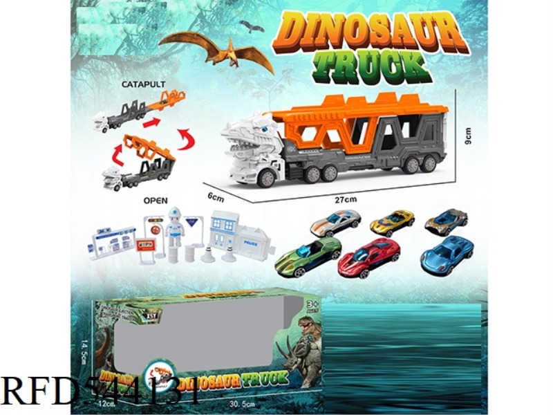 TYRANNOSAURUS REX CITY FOLDING EJECTION TRAILER