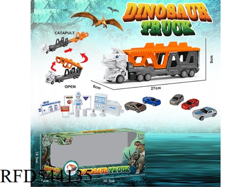 TRICERATOPS CITY FOLDING EJECTION TRAILER