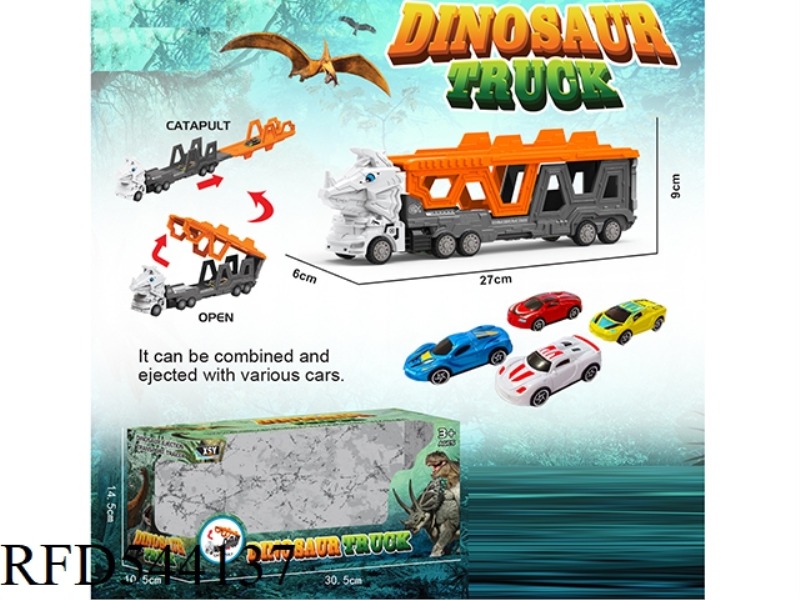 TRICERATOPS CITY FOLDING EJECTION TRAILER