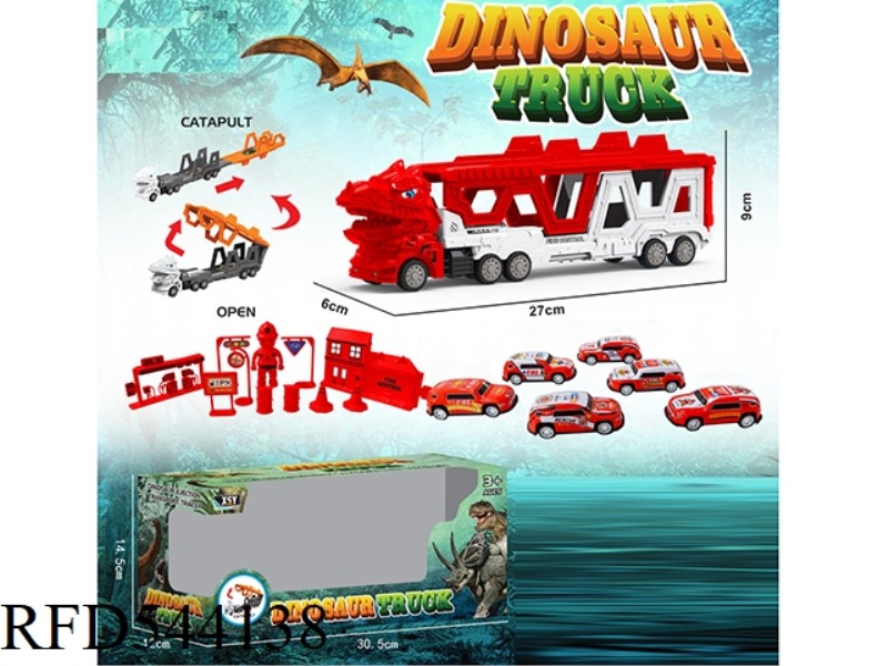 T-REX FIRE FOLDING EJECTION TRAILER