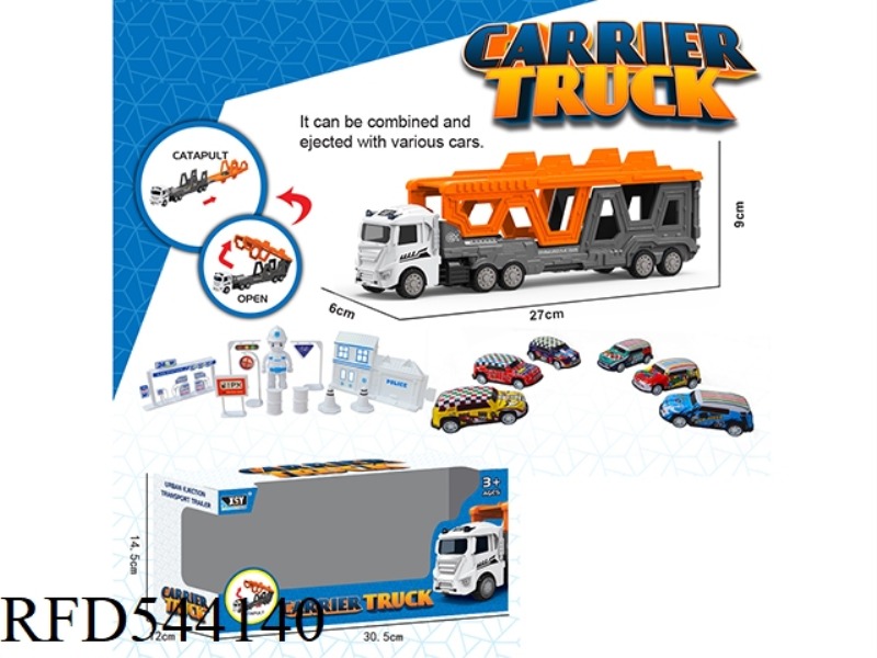 ALLOY CITY FOLDING EJECTION TRAILER
