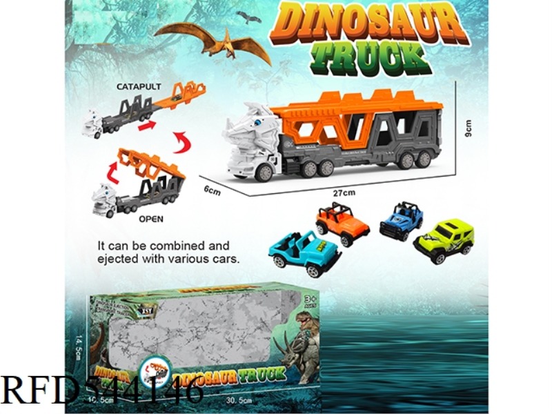 TRICERATOPS CITY FOLDING EJECTION TRAILER