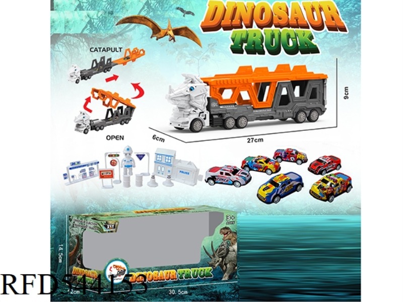 TRICERATOPS CITY FOLDING EJECTION TRAILER