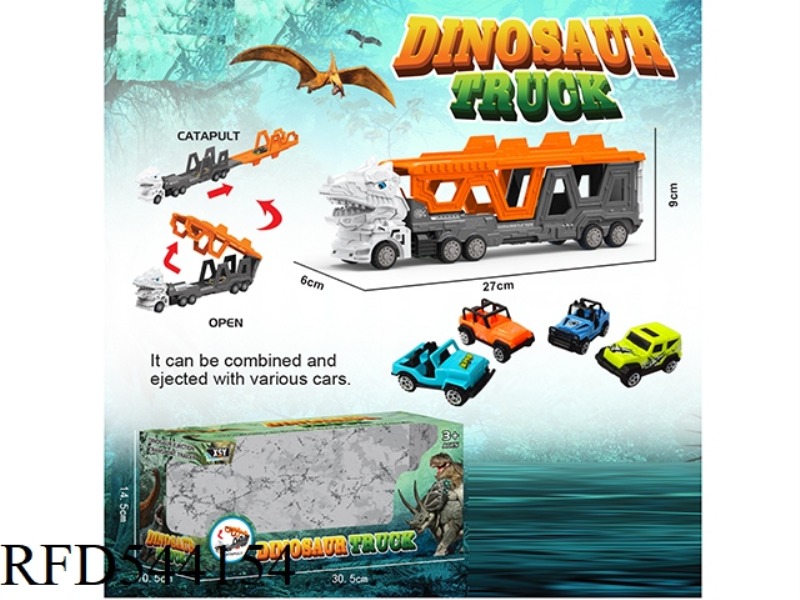 TYRANNOSAURUS REX CITY FOLDING EJECTION TRAILER