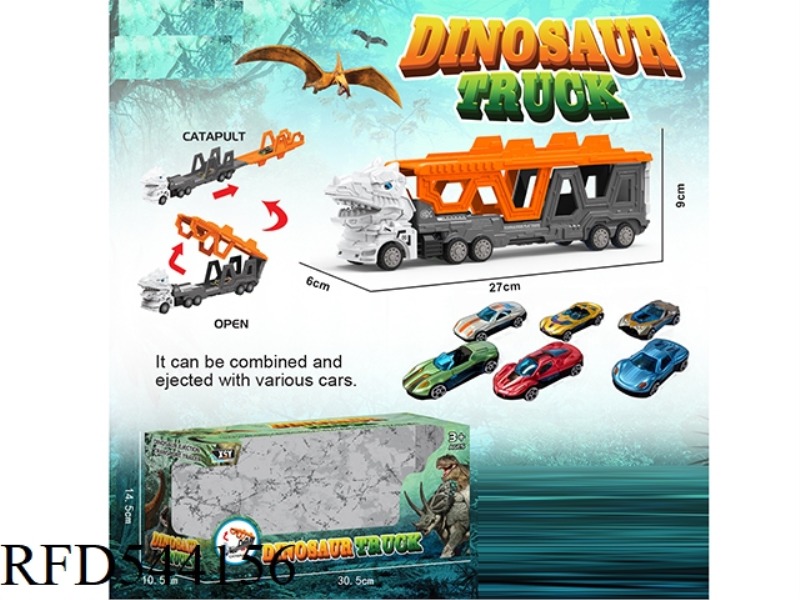TYRANNOSAURUS REX CITY FOLDING EJECTION TRAILER