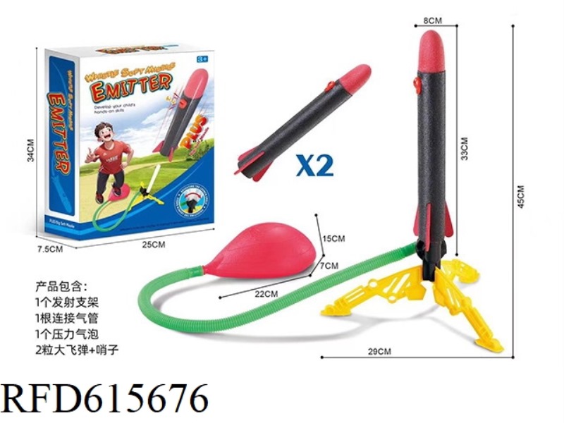 STEP ON A ROCKET LAUNCHER