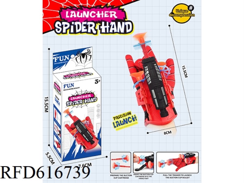 EXTRAORDINARY SUCKER SPIDER SILK TRANSMITTER