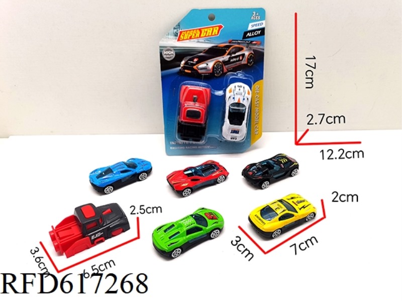 EJECTION TOY (1 EJECTION +1 ALLOY SPORTS CAR)