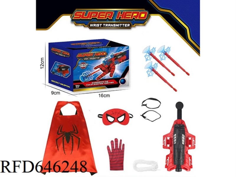 FIRST-GENERATION TRANSMITTER+GLOVES+CLOAK+EYE MASK