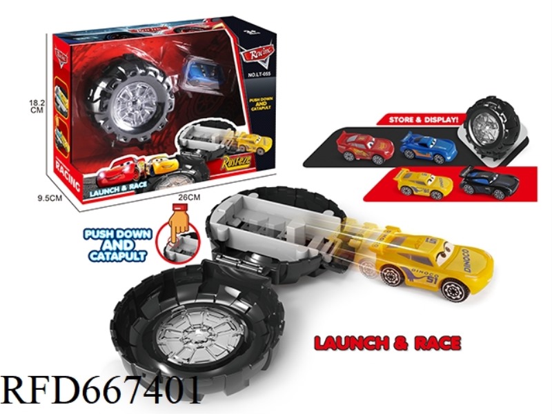 GENERAL MOBILIZATION TIRE STORAGE CATAPULT VEHICLE