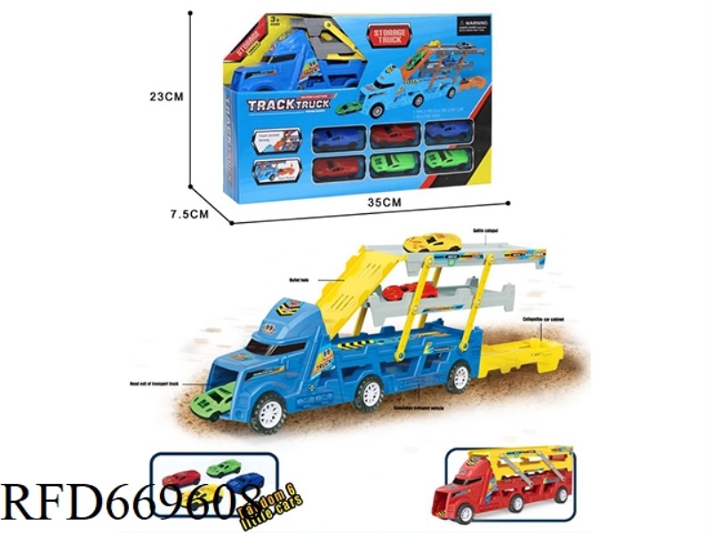 EJECTOR CAR WITH PLASTIC CAR