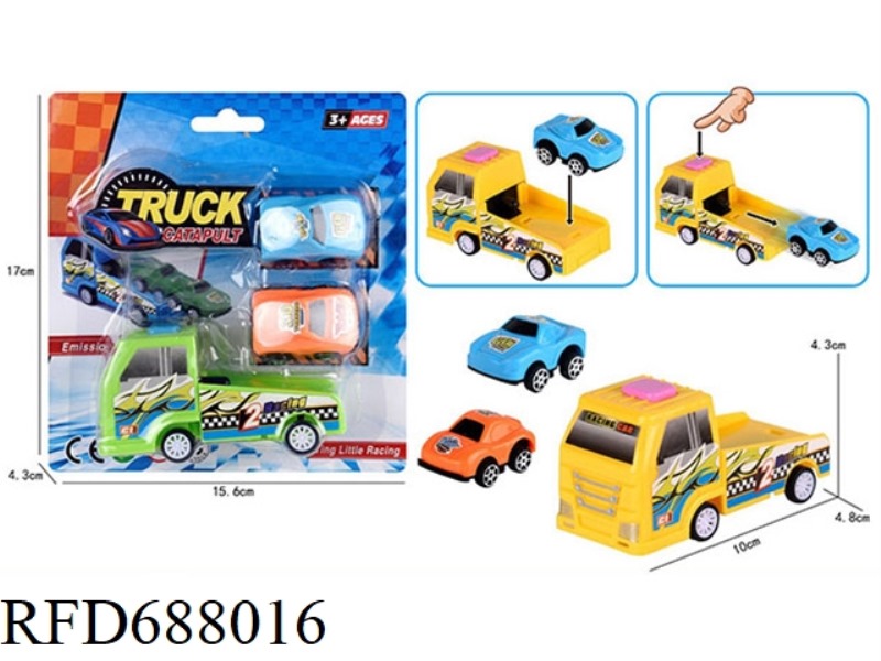 EJECTION TOY FLATBED CARS