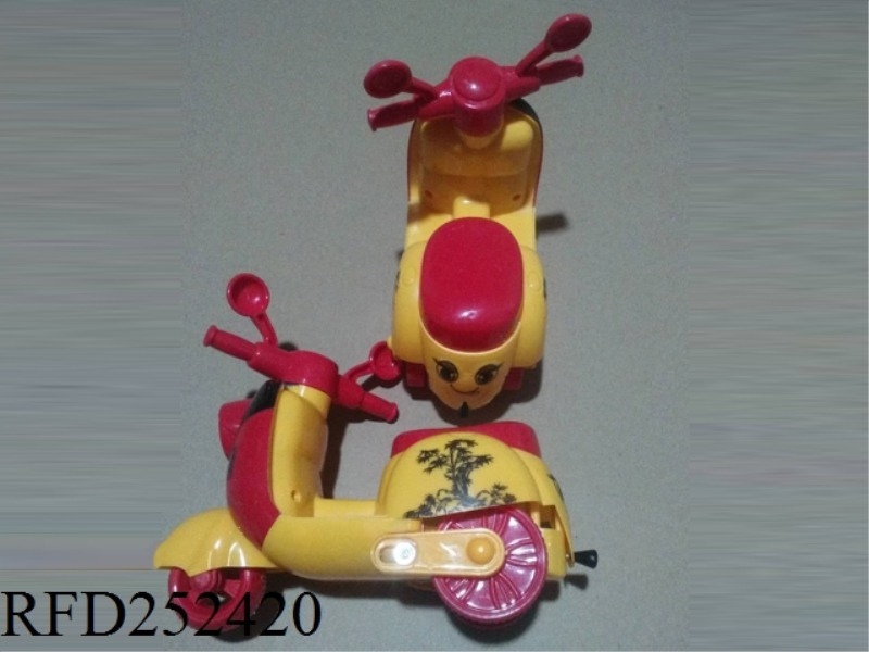 SMALL CUTE MOTORCYCLE (PULL LINE BELL)