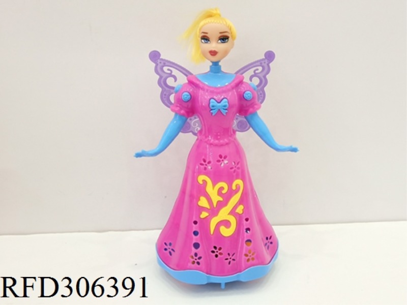 PULL LINE DOLL WITH LIGHT