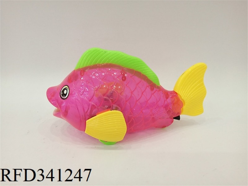 PULL THE FISH WITH LIGHTS