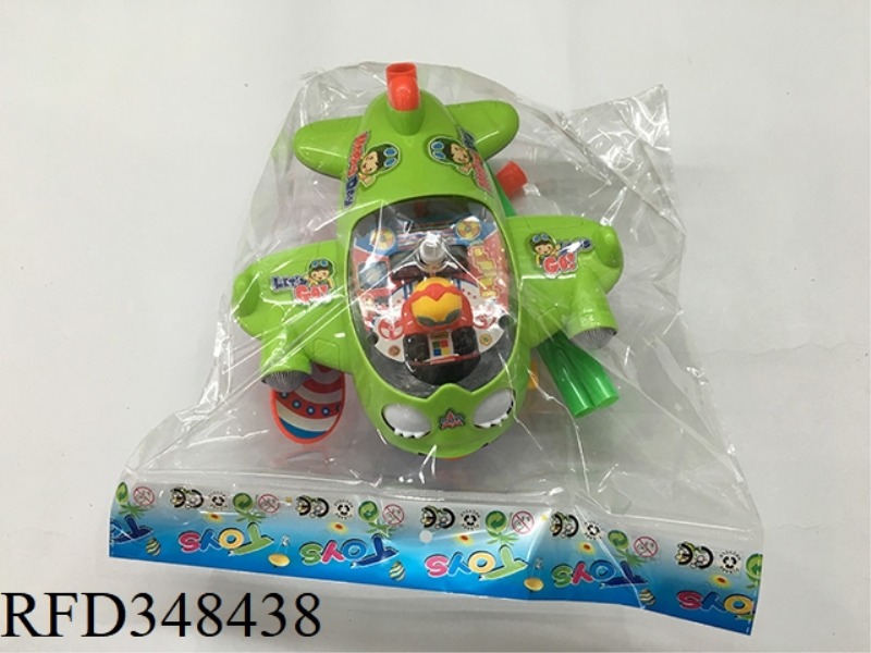 PUSH TOYS (AIRCRAFT WITH LARGE WINDOWS)