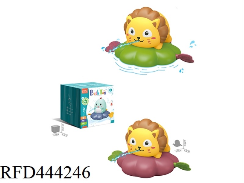 PULL WIRE BATHROOM SWIMMING LION (WATER TEMPERATURE TEST)