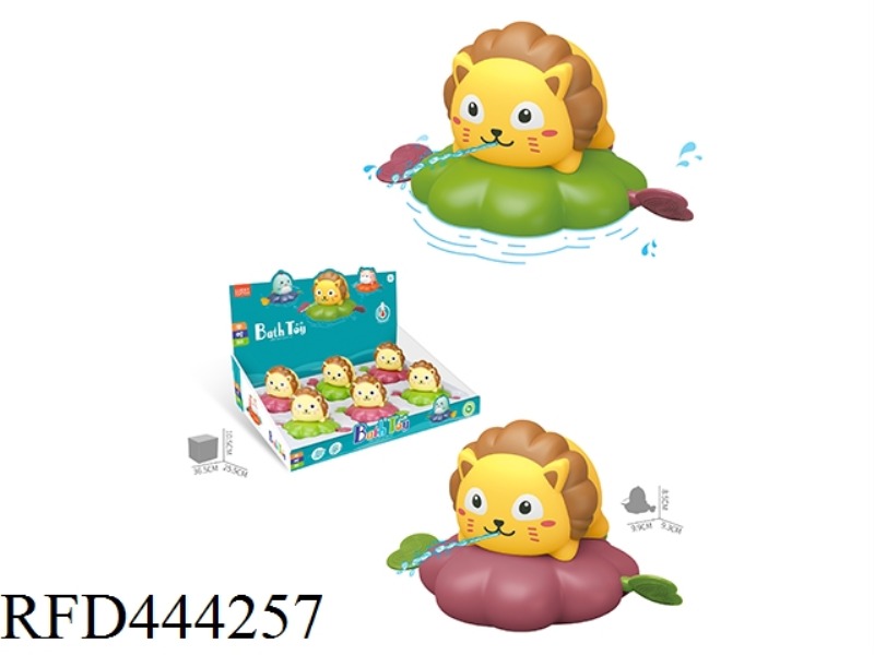 PULL WIRE BATHROOM SWIMMING LION (6 / BOX)