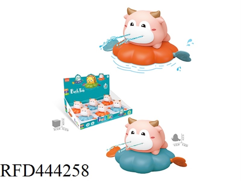 PULL WIRE BATHROOM WATER PLAYING CALF (6 / BOX)