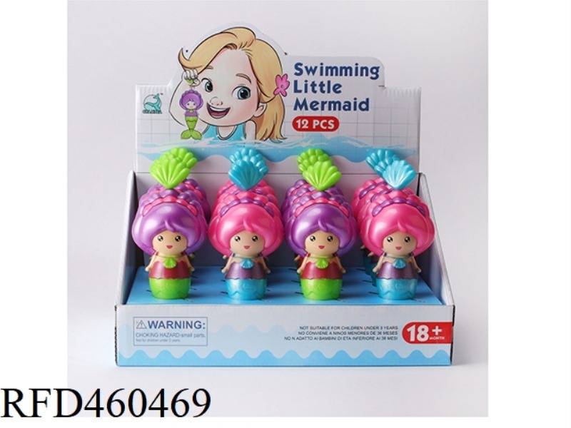 PULL LINE MERMAID 12PCS