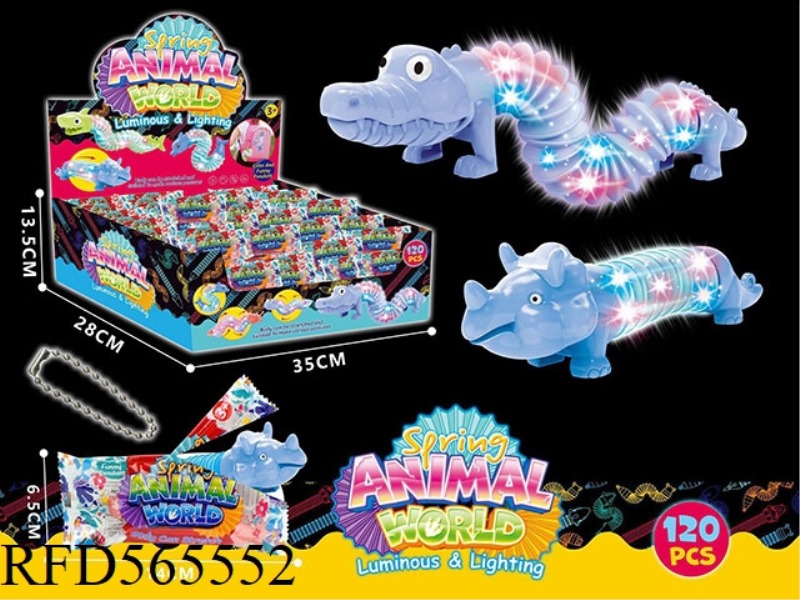 LIGHT MINI DINOSAUR CROCODILE 120PCS/BOX