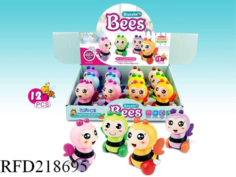 WIND UP BEE 12PCS