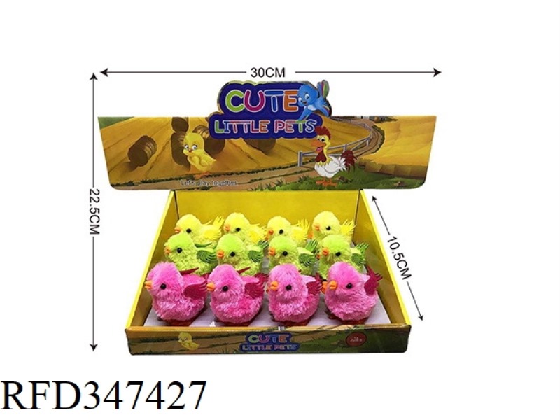 WIND UP BIRD 12PCS