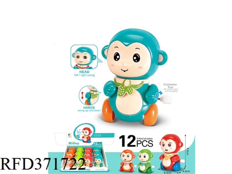 LITTLE MONKEY RUNNING ON THE CHAIN (12)