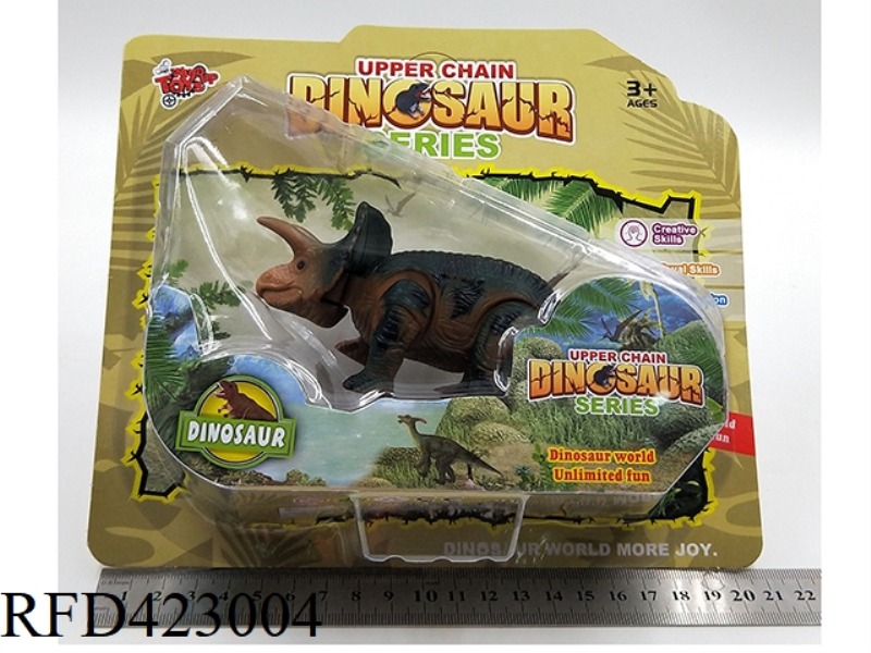 WIND-UP FOUR-LEGGED WALKING TRICERATOPS