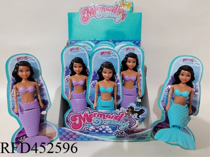UP CHAIN SWIMMING MERMAID 12PCS