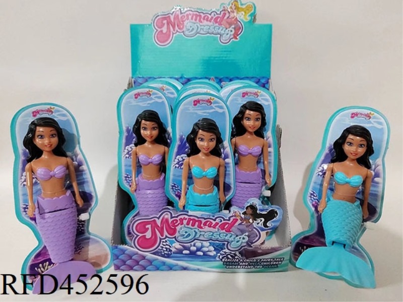 UP CHAIN SWIMMING MERMAID 12PCS