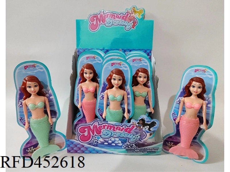 UP CHAIN SWIMMING MERMAID 12PCS