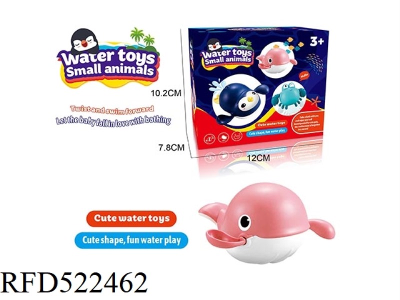 CHAIN SWIMMING WHALE
