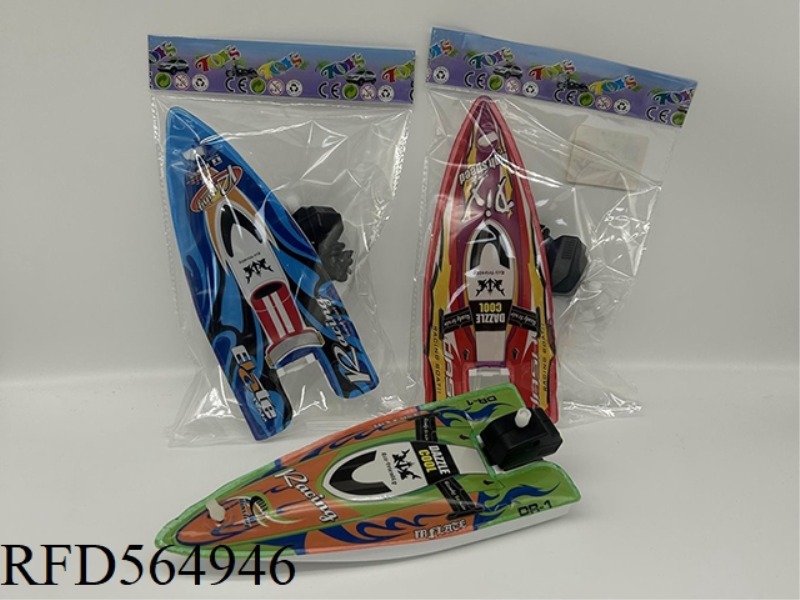 INFLATABLE WIND-UP SPEEDBOAT