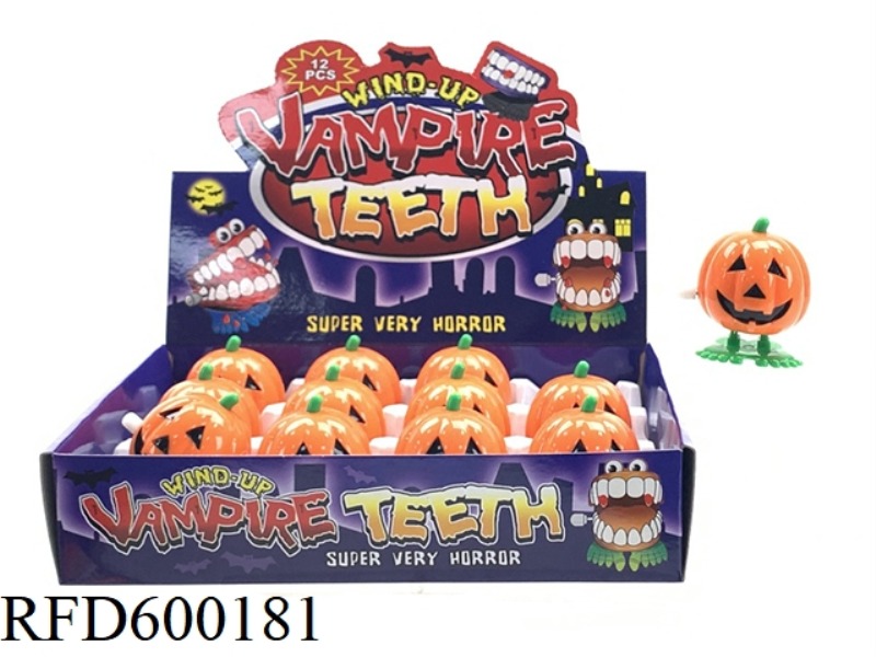 CHAIN JUMP HALLOWEEN PUMPKIN 12PCS