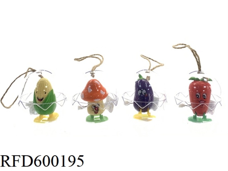 CHILDREN'S DAY GIFT EGGSHELL PENDANT CHAIN VEGETABLE CORN/MUSHROOM/RADISH/EGGPLANT