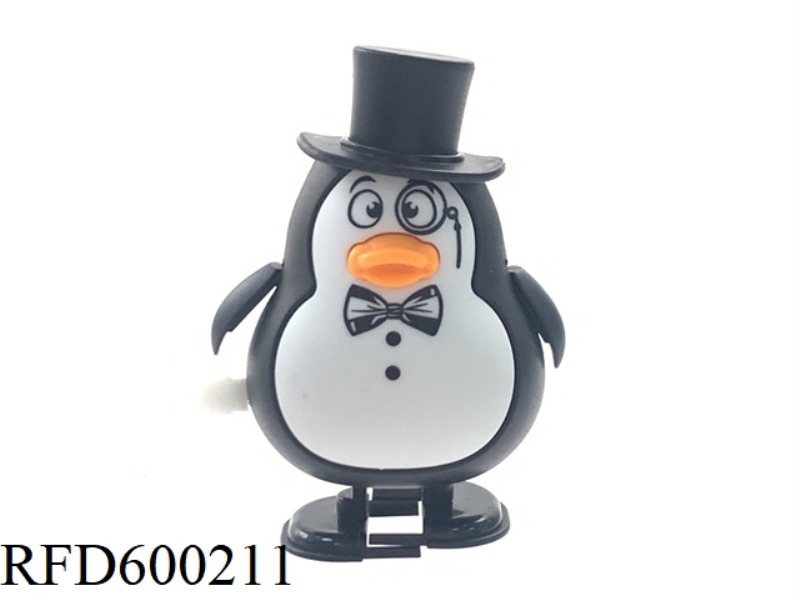CHAINED CHRISTMAS HAT PENGUIN