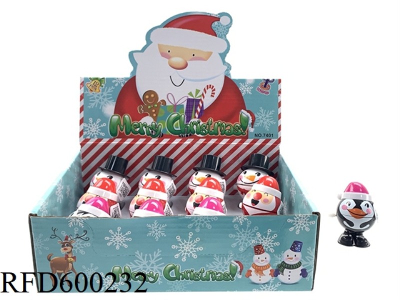 CHAIN UP 3 MIXED SANTA 12PCS