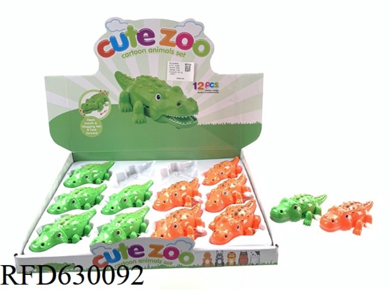 UPPER CHAIN CROCODILE 12PCS
