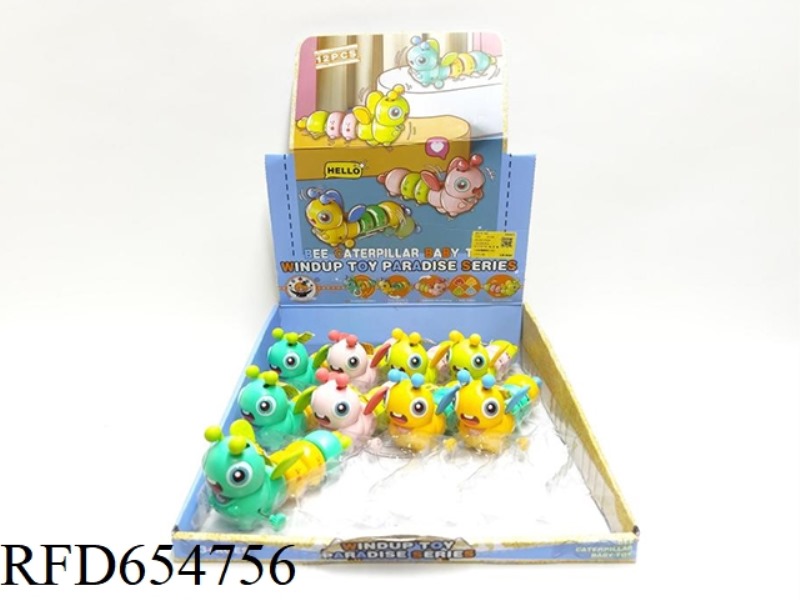 WIND-UP - SWINGING BEE WORM 12PCS