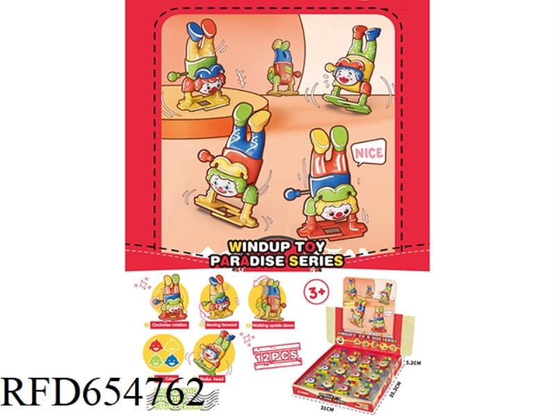 WINDING SPRING - FUNNY JOKER 12PCS
