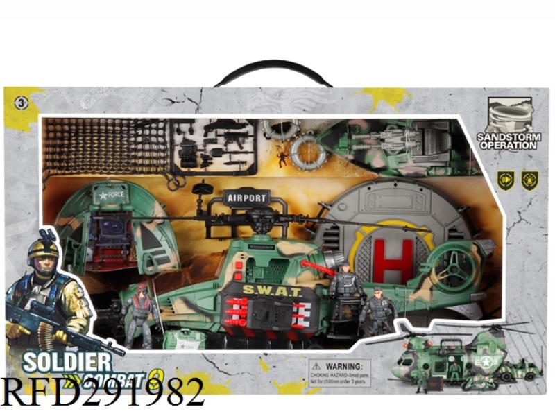 SPECIAL FORCES SET WITH LIGHT AND SOUND