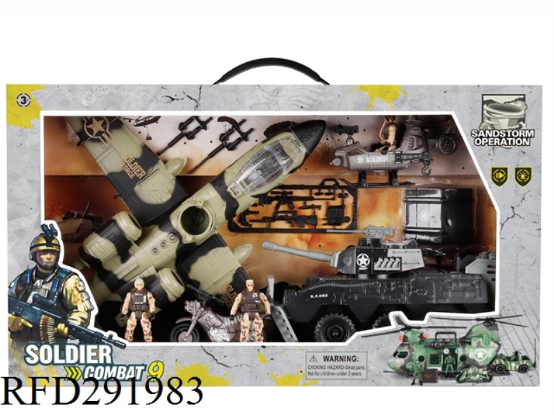 SPECIAL FORCES SET WITH LIGHT AND SOUND