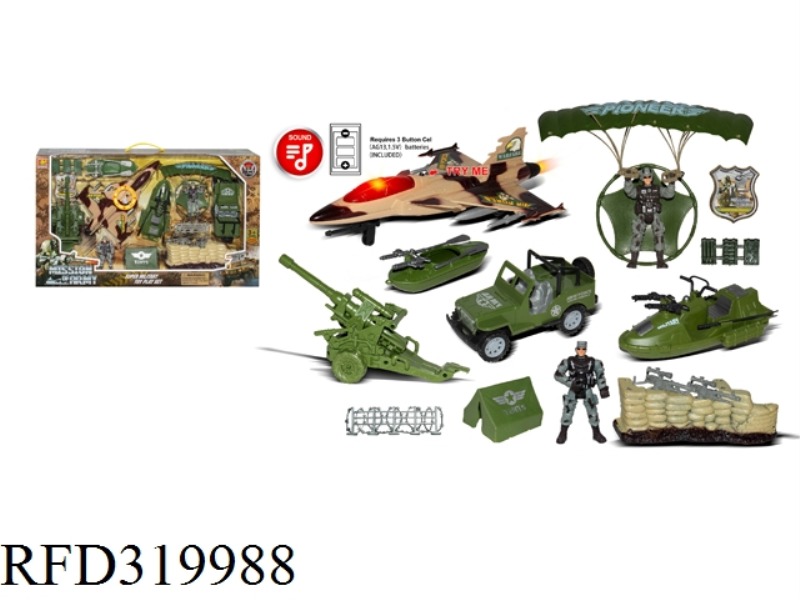 MILITARY SET（WITH BATTERY)