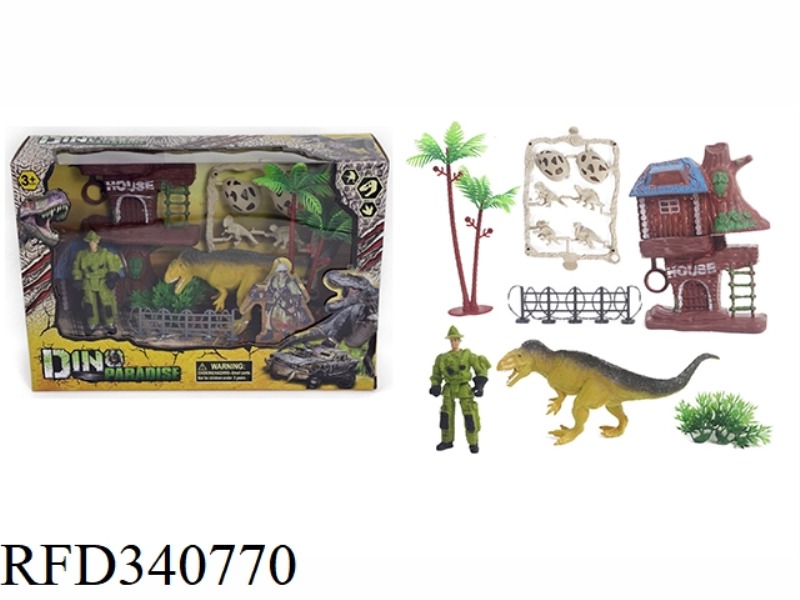 MILITARY DINOSAUR SET
