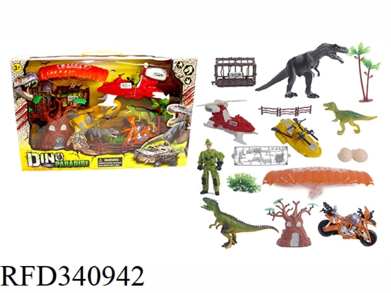 MILITARY DINOSAUR SET