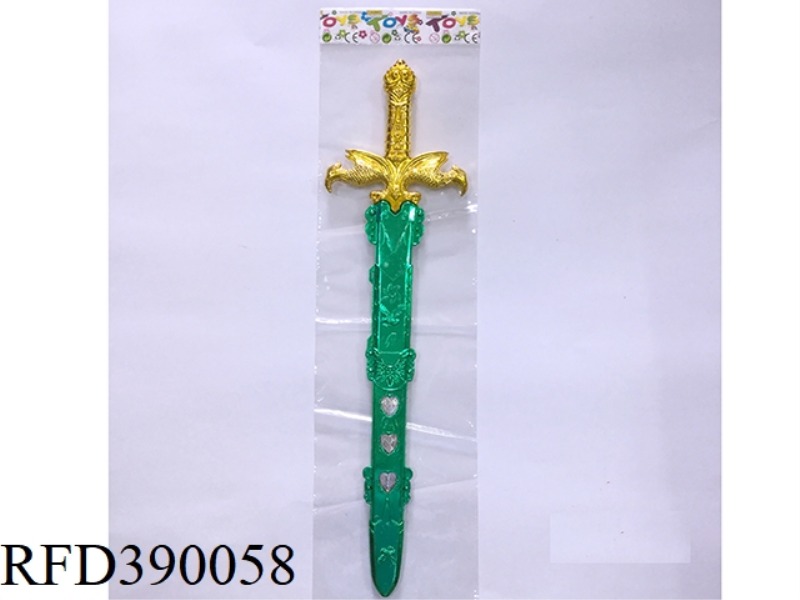 ELECTROPLATED SINGLE SWORD SHELL
