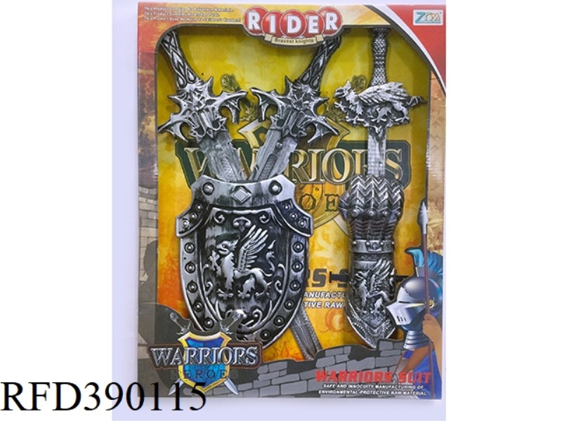 ANCIENT SILVER SWORD SET